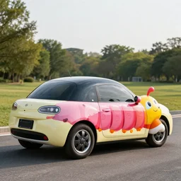 centipede themed car