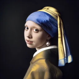 matan schoeler styled portrait of the girl with the pearl earring
