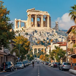 streetview equirectangular 360 photo of cinematic shot of mount olympus, colorful, by Andy Thomas, Mario Martinez, Daniel Mirante, Gustave Dore, Artstation, CGsociety, masterpiece