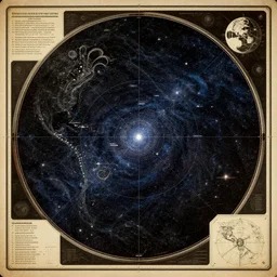 starmap interface, retro futuristic vintage sci - fi, amazingly detailed, dark science fiction, bruce pennington, amazing masterpiece map making
