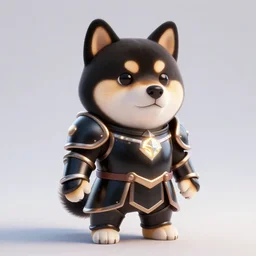 paladin black armor, anthropomorphic shiba inu, shiba inu face, stuning 3 d render, masterpiece, glowing holy aura, by donato giancola and greg rutkowski and wayne barlow and zdzisław beksinski, realistic face