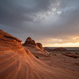 cloudy 🏔, national geographic award winning photography, sunset, sandstone