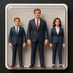 tucker Carlson action figure set