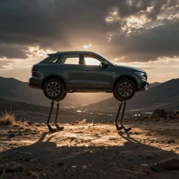 a car that walks on legs
