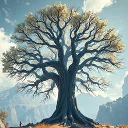 highly detailed vanishing fantasy tree - point of eyes, in gta v, stephen bliss, unreal engine, fantasy art by greg rutkowski, loish, rhads, ferdinand knab, makoto shinkai and lois van baarle, ilya kuvshinov, rossdraws, tom bagshaw, global illumination, radiant light, detailed and intricate environment