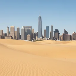 🗽 in desert, photography by bussiere rutkowski andreas roch