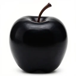 black apple, photo, detailed, 4k