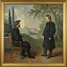 a painting in the style of ludolf bakhuysen and in the style of jean - claude mezieres.