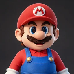 real - life mario mario portrait