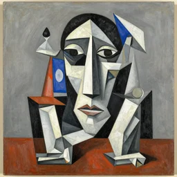 ONLY THEN. OOOOOONLY THEN. are you ready to appreciate FIRST crystal cubism (late 1910's) and his early african-influenced stuff (**1906, 1907**). AND __LASTLY__. his analytic cubism in between (picasso ~**1911**). That is the LAST step, and the reason picaso is so ridiculously misrepresented as a hack is because people point to analytic cubism first.