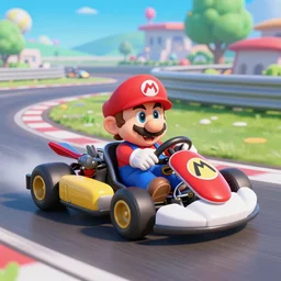 new kart race game better then mario kart 8 deluxe from nintendo. made by supercell, disney, pixar.