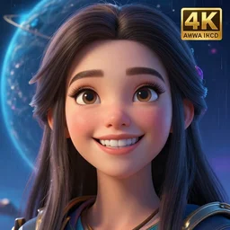 ( ( ( ( ( hyperrealist distant portrait of jaina proudmoore on a blue planet where it rains colors. ) ) ) ) ) by donato giancola, fantasy, photorealistic, octane render, unreal engine, dynamic lighting, pretty eyelashes, laughing eyes, adorable eyes, cute face, beautiful girl, beautiful, wlop, cute, perfect factions, perfect woman, trending on artstation, poster, volumetric lighting, very detailed faces, 4 k, award winning