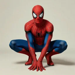 spiderman in the style of salvador dali