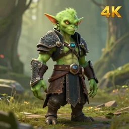 goblin, green skin, ffxiv, final fantasy 1 4 screenshot, octane render, 8 k, fantasy