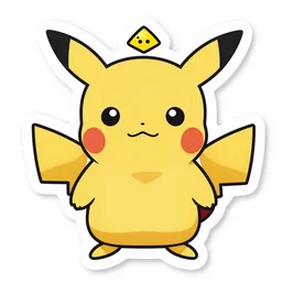 cute miss mascot ursaring ursaring ursaring pokemon sticker art, cronobreaker, beeple game icon