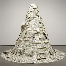 a beautiful art installation. let ’ s see how long the rich can eat their money for comic strip by thomas cole, by chris ware desaturated