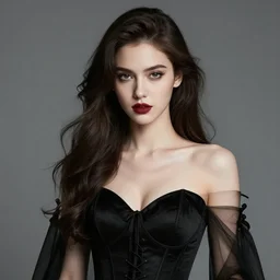 the portrait of the neutral evil fallen female dark knight vagabond as absurdly beautiful, gorgeous, elegant, sophisticated, realistic young sensual french gravure idol, an ultrafine hyperdetailed illustration by irakli nadar, intricate linework, bright colors, octopath traveler, final fantasy, unreal engine highly rendered, global illumination, radiant light, detailed and intricate environment