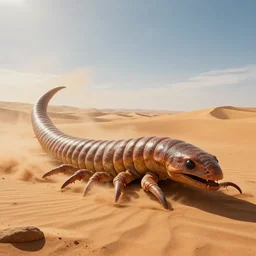 cinematic shot, hyper realistic, hyper detailed, dune sandworm - the sarlacc - hybrid, fantasy photography, arrakis desert environment, digital painting, volumetric radiant lighting, featured on artstation, a masterpiece, unreal 5 engine render, octane 3 d depth highly rendered, 8 k, sharp focus, incredible art by artgerm, greg rutkowski, deak ferrand and george lucas