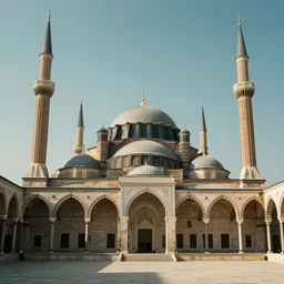 cinematic shot, old mosque, realistic,