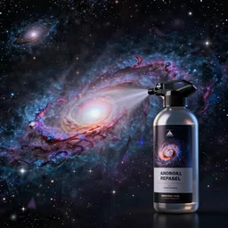 aerosol repellant spraying out galaxies trending on artstation 4 k digital art cgsociety contest winner award winning intricate lush lighting vivacious atmosphere artstation hd focal blur