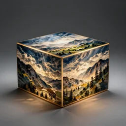 hypercube coffee table