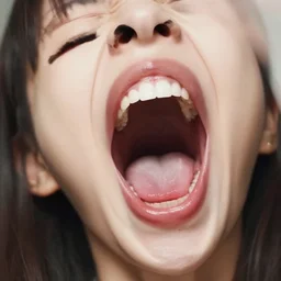 soyjak, mouth wide open