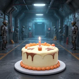 glados, cake, underground testing facility, 2 0 2 2 render