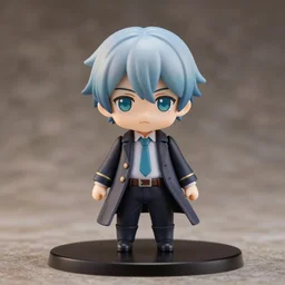 a nendoroid of sans, detailed product photo