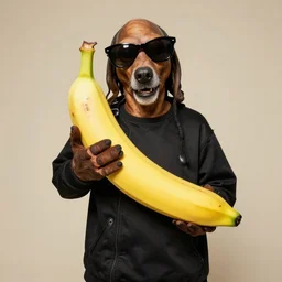snoop dog as a banana