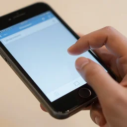 a touch screen smartphone, detailed, 4k, photography