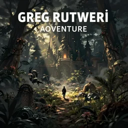 point and click adventure game background fantasy digital painting by greg rutkowski dark