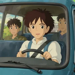 cute bus driver emma watson, natural lighting, path traced, highly detailed, high quality, digital painting, by don bluth and ross tran and studio ghibli and alphonse mucha, artgerm