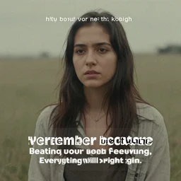 Remember? It\'s the beating of your heart they really want, Everything will be right again