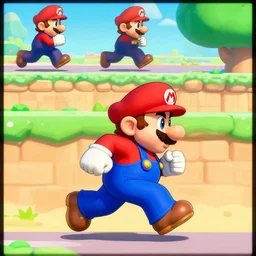mario running animation frame 20