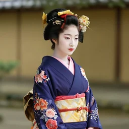 photography of geisha with no kimono