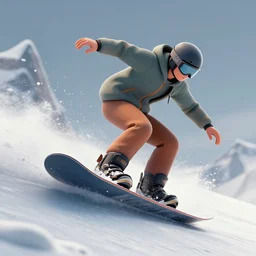 snowboarding into another dimension, lowbrow, matte painting, 3 - d highly detailed, in the style of mark ryden,