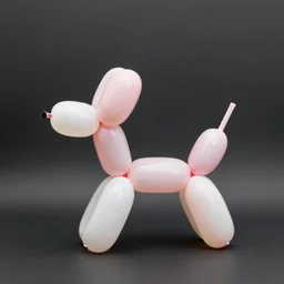 balloon animal [ [ visual noise gaussian static ] ] animal balloon