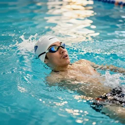 macron swimming in a pool of dollars beautiful lighting
