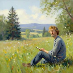 🏞 by bob ross, realistic, detailed, 4 k