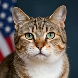 donald rumsfeld cat, photo, detailed, 4 k