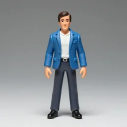 5 inch figure of alan alda as hawkeye from mash