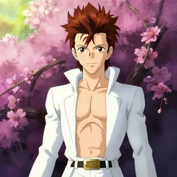 david bowie is hisoka from hunter x hunter, coherent, medium shot, waist up, studio ghibli pixar and disney animation sharp unreal engine 5, anime key art by greg rutkowski, bloom, dramatic lighting