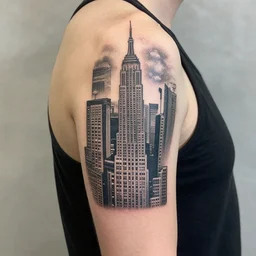 new york as like tattoine!!!! by greg rutkowski