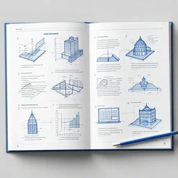 blueprint user manual for a book, highly detailed, with captions and diagrams