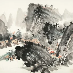 artwork by qi baishi,