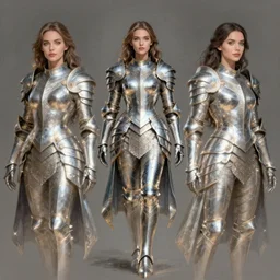 three quarters portrait of a beautiful female Dorothy gale, full body, armor, super powers, fantasy, intricate, elegant, highly detailed, digital painting, artstation, concept art, shining, sharp focus, illustration, art by stanley lau