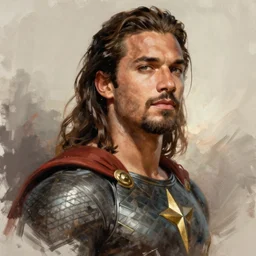 Jason Momoa as a hero, digital painting, artstation, concept art, smooth, sharp focus, illustration, art by artgerm and donato giancola and Joseph Christian Leyendecker, Ross Tran, WLOP