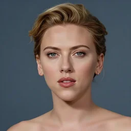 vfx portrait of scarlett johansson