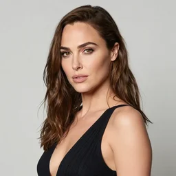 portrait of gal gadot by clyde caldwell