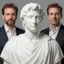 formal portrait of mark antony, digital art by eugene de blaas and ross tran, vibrant color scheme, intricately detailed, in the style of romanticism, cinematic, artstation, greg rutkowski